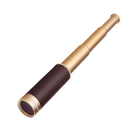 Retro Pirat Teleskop Zoombar 25x30 Fickformat Vattentät Kapten