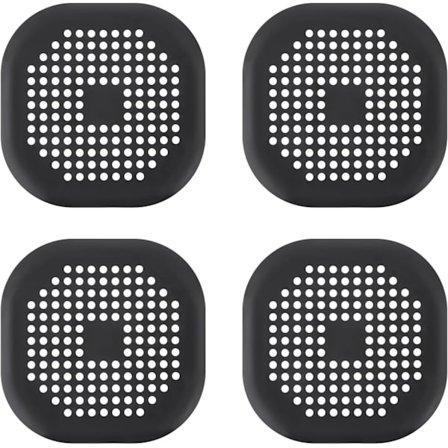 4 kpl Silikoniviemärinsuodatin imukupeilla, hiussiivilä suihkuun, viemärin suojus, hiussiivilä kylpyammeeseen, keittiön tiskiallas 4 kpl