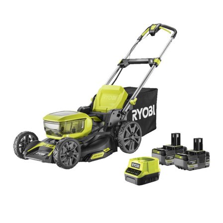 Ryobi RY18LMX46A-250 Gräsklippare med batteri och laddare, Trädgårdsmaskiner