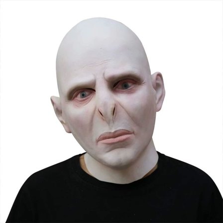 Voldemort Mask Boss Huvudskydd Påsk Rolig Karneval Party Mask latex 30*24cm