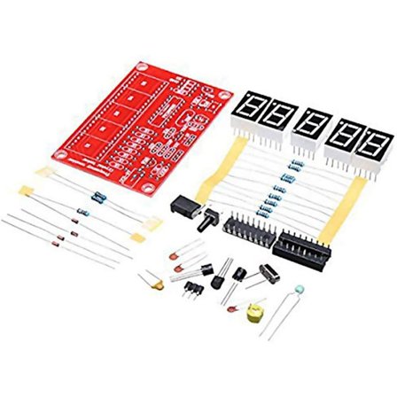 DIY Digital LED-linje 1Hz-50MHz Krystalloscillator Frekvensteller