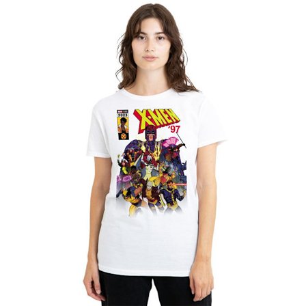 X-Men Dam T-shirt med framsida L Vit