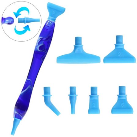 Resin Diamond Painting Pen Point Drill Drills -kynät TUMMANSINISTÄ