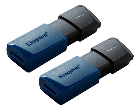 Kingston DataTraveler - USB-flashstasjon - 64 GB