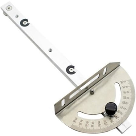 Aluminium gjæringsmåler bordsag freser vinkel skyvestokk føringsskinne høy presisjon trebearbeiding trebearbeidingsprosjekter