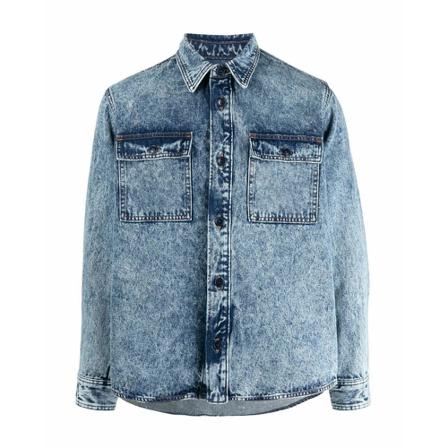 A.p.c. - Jeansjackor - Blå - Herr - Storlek: S, Herr, Storlek: S