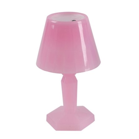 LED Elektronisk Ljus Ambient Candy Liten Bordslampa Dekorativa Nattljus (Rosa)