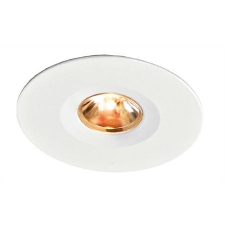 Maxel 2810 Downlight-valaisin valkoinen teksturoitu maali, 1,2 W, 3000K Kiinteä, 12°, Valaistus