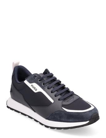 Icelin_Runn_Nypu A_N Lave Sneakers Marineblå HUGO*Betinget Tilbud
