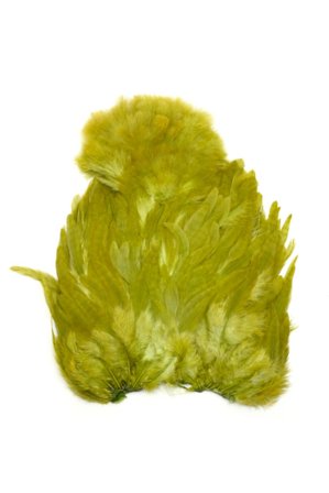 Whiting Rooster SH/C White dyed Olive