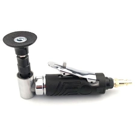 1/4in Vinkel Luft Slipsten 90 Grader Pneumatisk Slipning Maskin Cut Off Poler Kvarn Gravering Verktyg Set Med Skiftnyckel