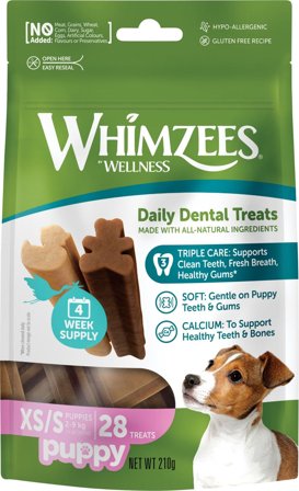 Whimzees Puppy XS/S 28 pcs 210 g