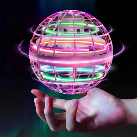 Flygande Orb Ball 2023 Leksaker Soaring Hover Boomerang Spinner Handkontrollerad Mini Drone Kosmisk Globe Spinning Barn Utomhus Flyg Leksak Födelsedag