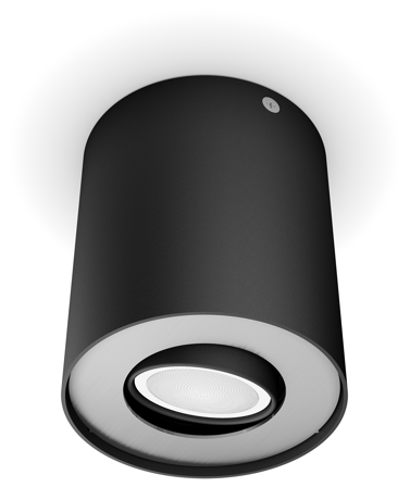 Philips Hue Pillar 929003811601 Spotlight Svart, Belysning