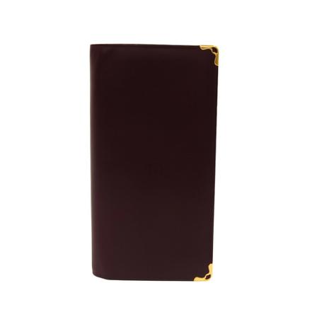 Cartier Vintage, Pre-owned Wallet Bruin, unisex, Maat:ONE Size,leer