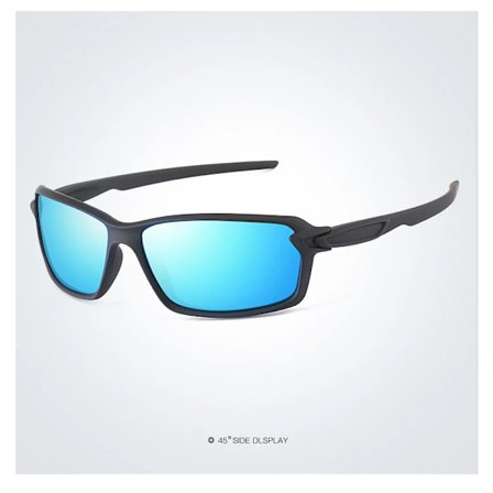 Høy kvalitet tilpasset logo Nyhet CE UV400 Polariserte sportsbriller 2024 nye Herre Vintage Solbriller