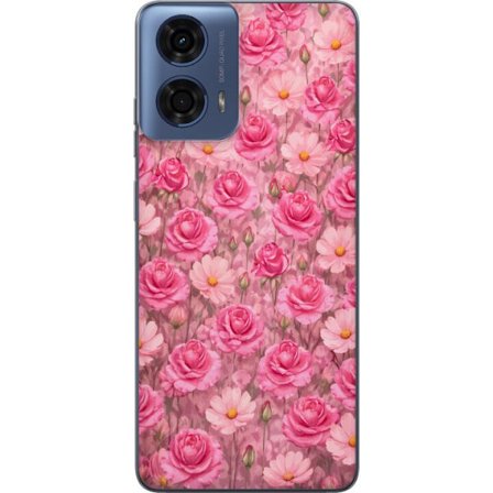 Yhteensopiva Puhelinkuori Motorola Moto G24 Petal Reverie Blush Rose