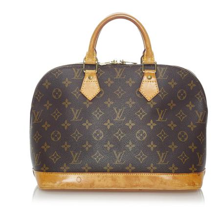 Louis Vuitton Vintage, Pre-owned Bags Bruin, Dames, Maat:ONE Size,Canvas