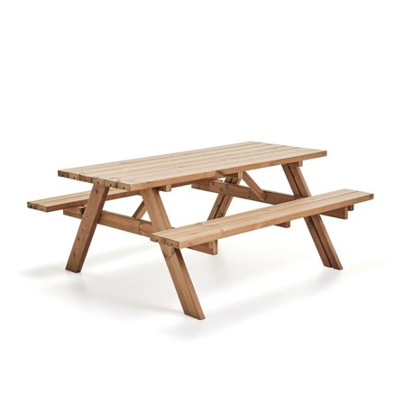 Piknikbord TUNDRA PLUS, L1770 mm, brun