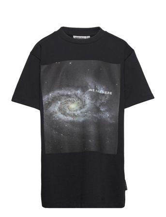 Riley T-shirts Short-sleeved Svart Molo
