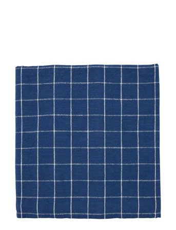 OYOY Living Design Grid Tablecloth - 200X140 Cm - Blue - 200X140CM