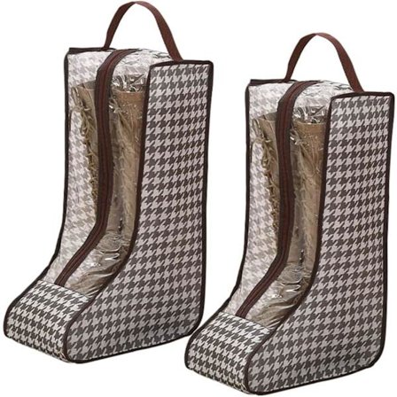 2 stk. høje støvler opbevaringspose, rejsesko taske, vandtætte sko tasker, beskyttende taske til støvler, bærbar