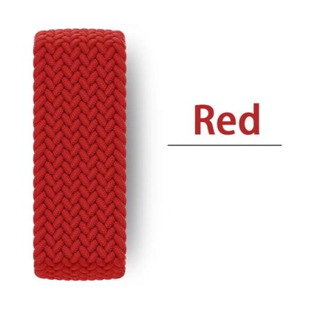 Flätad Solo Loop För Apple Watch Band 44mm 45mm 42mm 40mm 38mm 41mm Ultra 49mm armband correa iwatch series 9 7 8 5 SE 6 Rem 5red SS