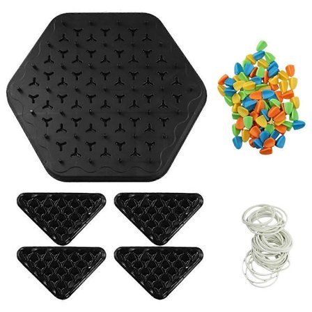 Ketjukolmio Shakki Peli Triggle Kuminauhapeli Kouluttava Interaktiivinen Peli Taistelusetti Perhelahjoihin[YATOY]