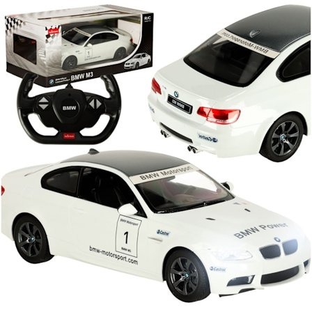 RC-auto 1:14 BMW M3 valkoinen