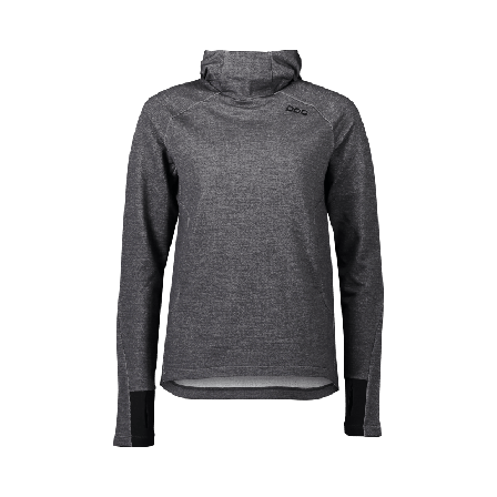 POC Women's Merino Hood Women long-sleeved training tops Grey S