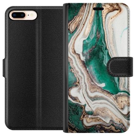 Apple iPhone 8 Plus Lompakkokotelo Vihreä