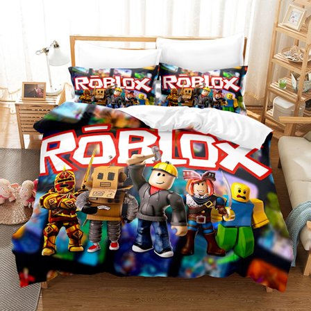 Minecraft My World 3D digitaaliprintti kolmiosainen setti pussilakana päiväpeite lakana tyynyliina vuodevaatteet 32