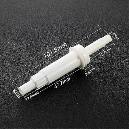 Diskmedelspump Förlängningsslang Kit Svart/Vit Inbyggd Emulsionspump Huvud Silikonslang Badrum Kök Rengöringsmedel