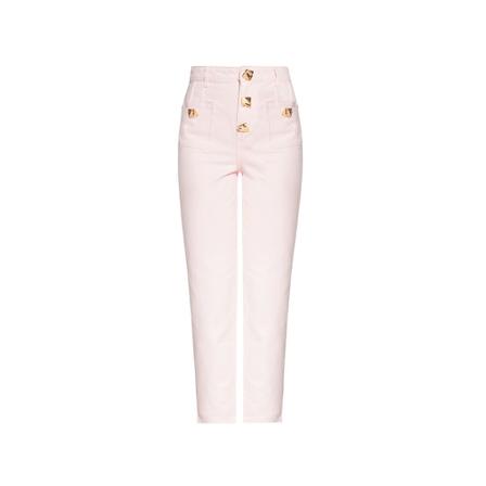 Self Portrait Straight jeans Pink, Dame, Størrelse: W32