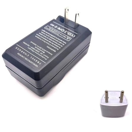 EN-EL5-kameran akun laturi Coolpix P530 P520 P510 P100 P500 P5000 P5100 P6000 3700 4200 A-EU-pistoke (musta)