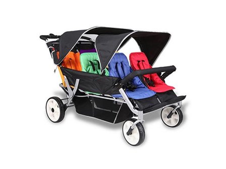 Sittvagn TRILLE BUS 6 barn - Lyreco - Skola och förskola - Cyklar, barnvagnar och skrindor - Barnvagnar och tillbehör