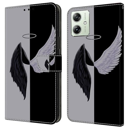 Wallet Telefon Cover Til Motorola Moto G54 5g Cover 3d Mønster Print Læder Flip Cover