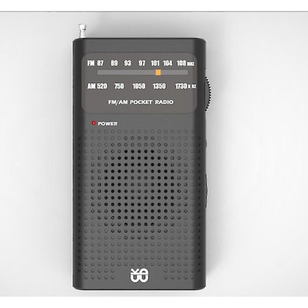 Bärbar Radio Transistorradio Station {Db}