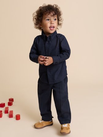 Polarn O. Pyret - Trousers - 86 - Childrenswear - blue