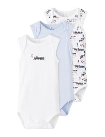 Nbmbody 3P Tank Heather Train Noos Name It Patterned