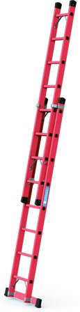 Zarges Everest EFA 2E Utskjutsstege glasfiber 2 x 8 steg, Stegar & ställningar