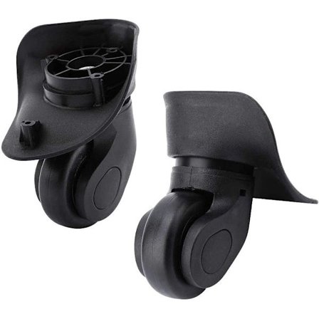 Par med kofferthjul Universal reservedel Slitesterk lydløs gummi