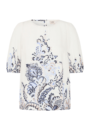 Fransa Fradara Bl 4 Skjortor Dam Blå XXL