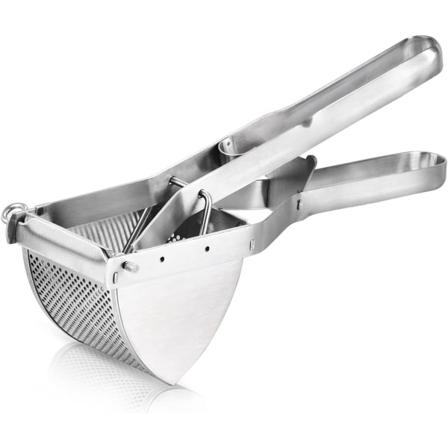 Kartoffelpresse, Kartoffelstampfer aus Edelstahl