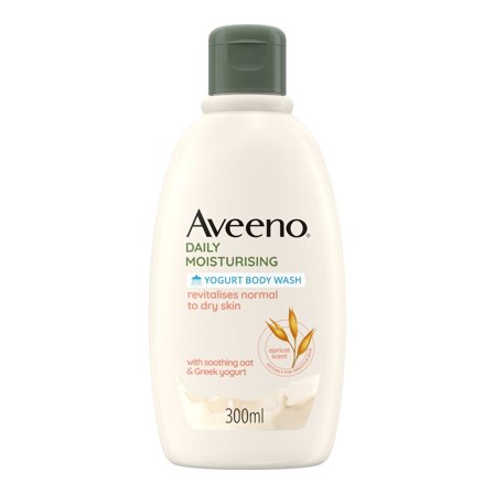 Aveeno Daily Moisturising Bagno Doccia Yogurt Albicocca Miele