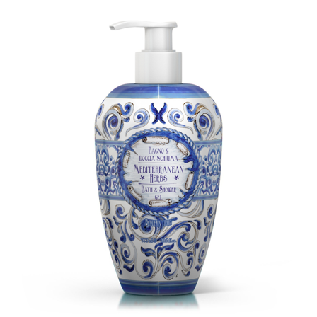 Le Maioliche Mediterranean Herbs Bagno E Doccia Schiuma 700ml