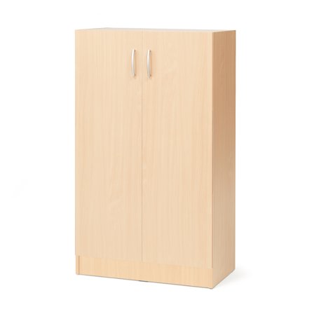 Büroschrank FLEXUS, 1325 x 760 x 415 mm, Buche