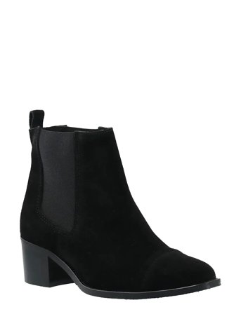 Bianco Biacarol Dress Chelsea Boot Suede - Black - 40