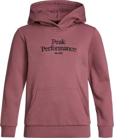 Peak Performance Junior Original Hood Children long-sleeved sweaters Pink 160