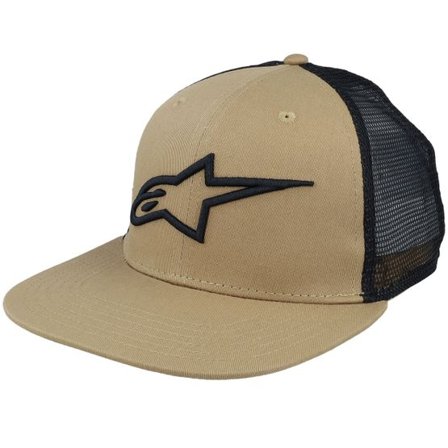 Alpinestars - Beige trucker Keps - Corp Sand/Black Trucker @ Hatstore